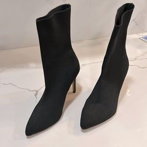 Express heeled boots size 8